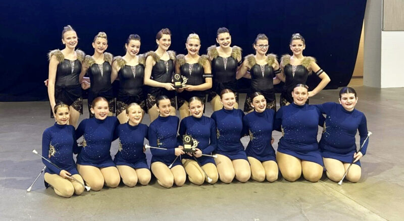 BASD majorette  teams earn state titles,  recognized by board